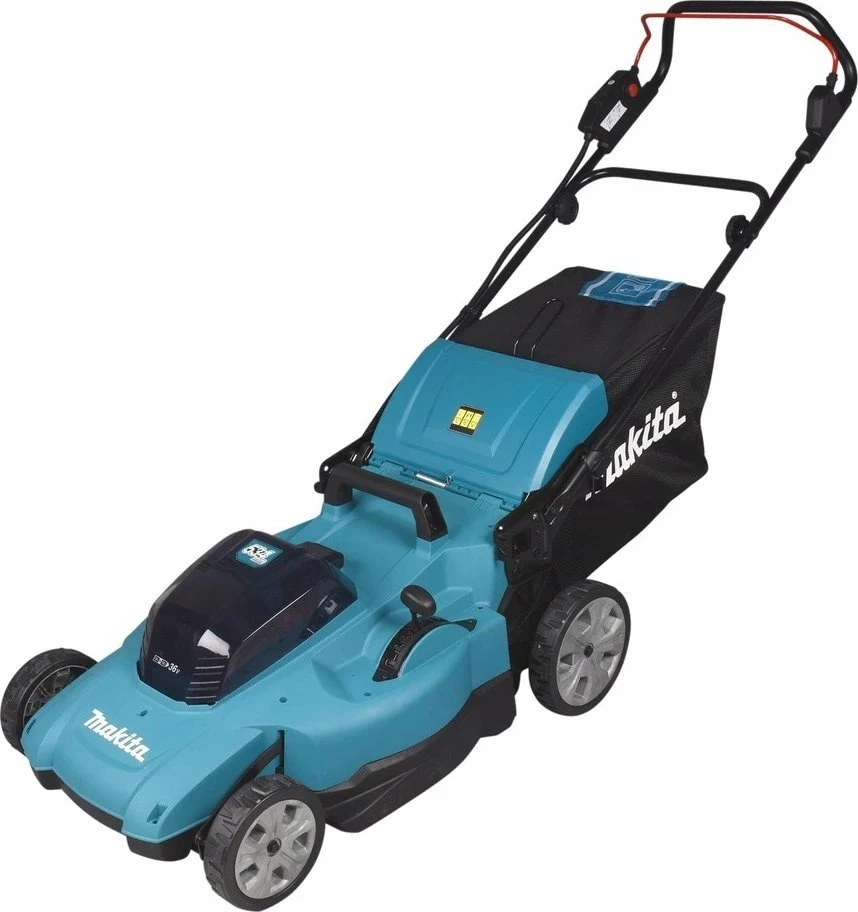 Akumuliatorinė vejapjovė Makita DLM538CT2; 2x18 V; 2x5,0 Ah akum.