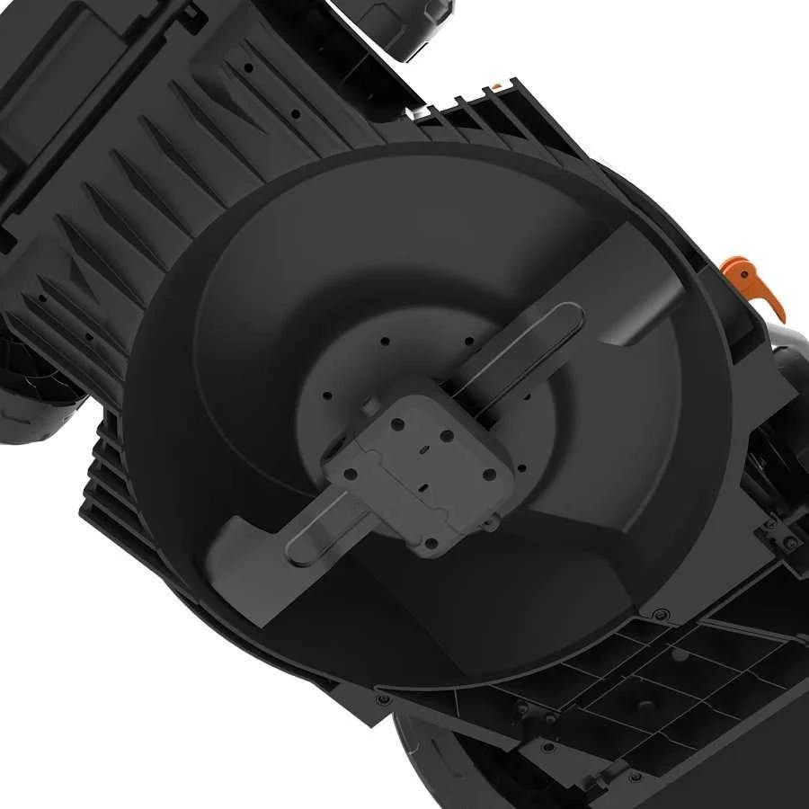 WORX Nitro akumuliatorinė vejapjovė, 37 cm pjovimo plotis, 40 l talpa, WG737E