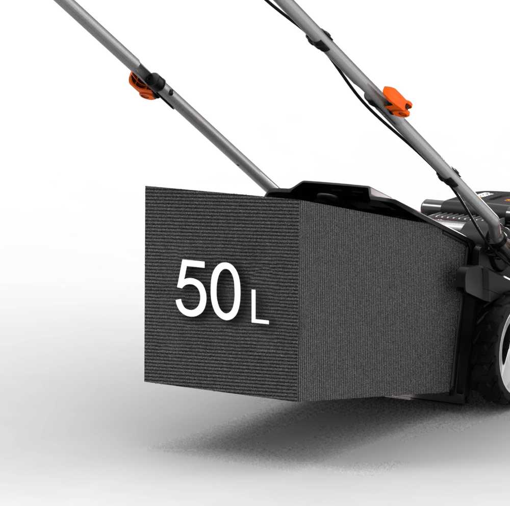 Akumuliatorinė vejapjovė Worx WG745E; 40 V; 2x4,0 Ah akum.
