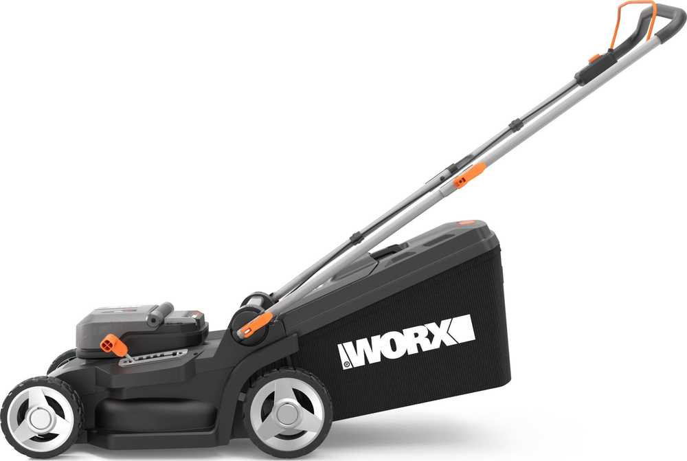 Akumuliatorinė vejapjovė Worx WG745E; 40 V; 2x4,0 Ah akum.