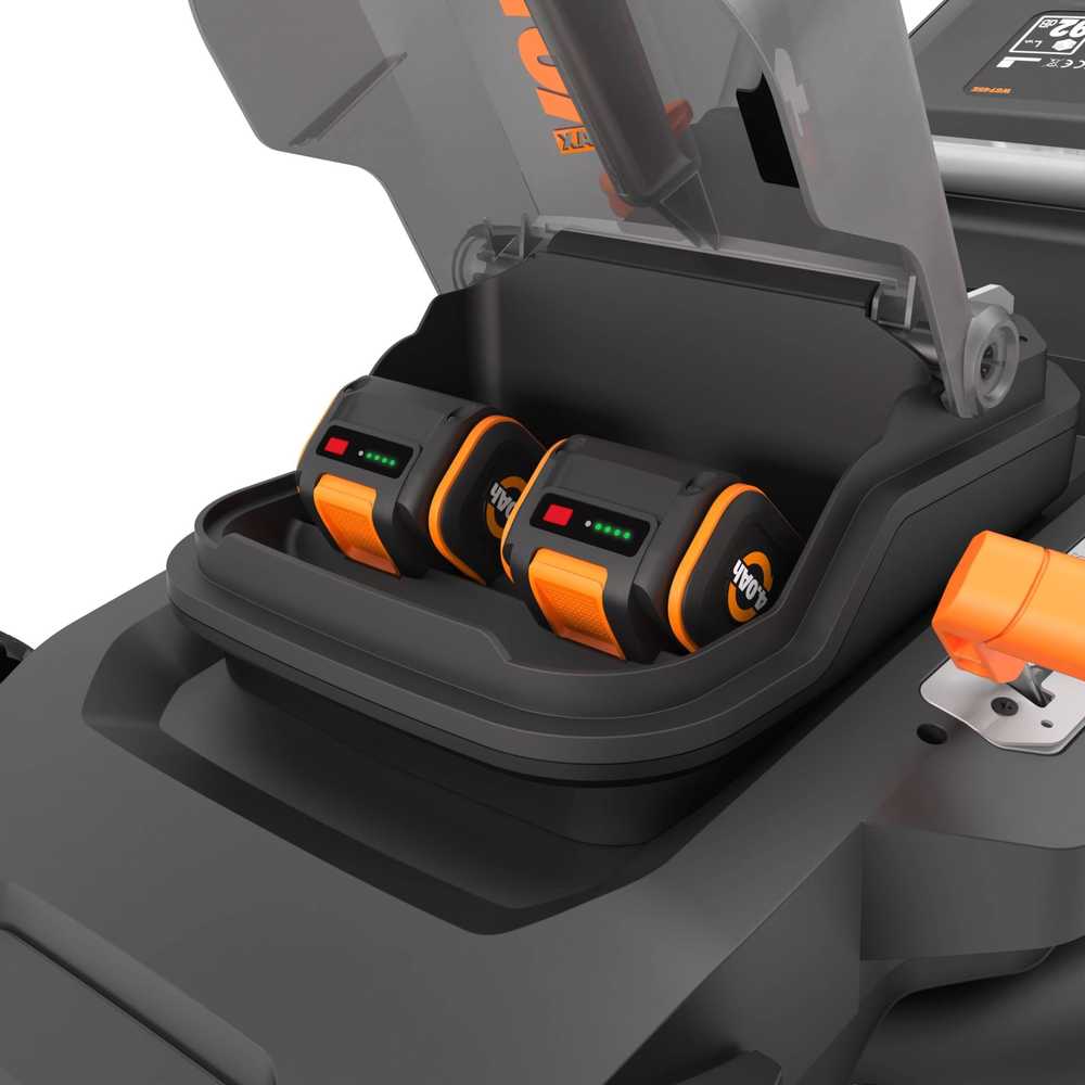 Akumuliatorinė vejapjovė Worx WG745E; 40 V; 2x4,0 Ah akum.