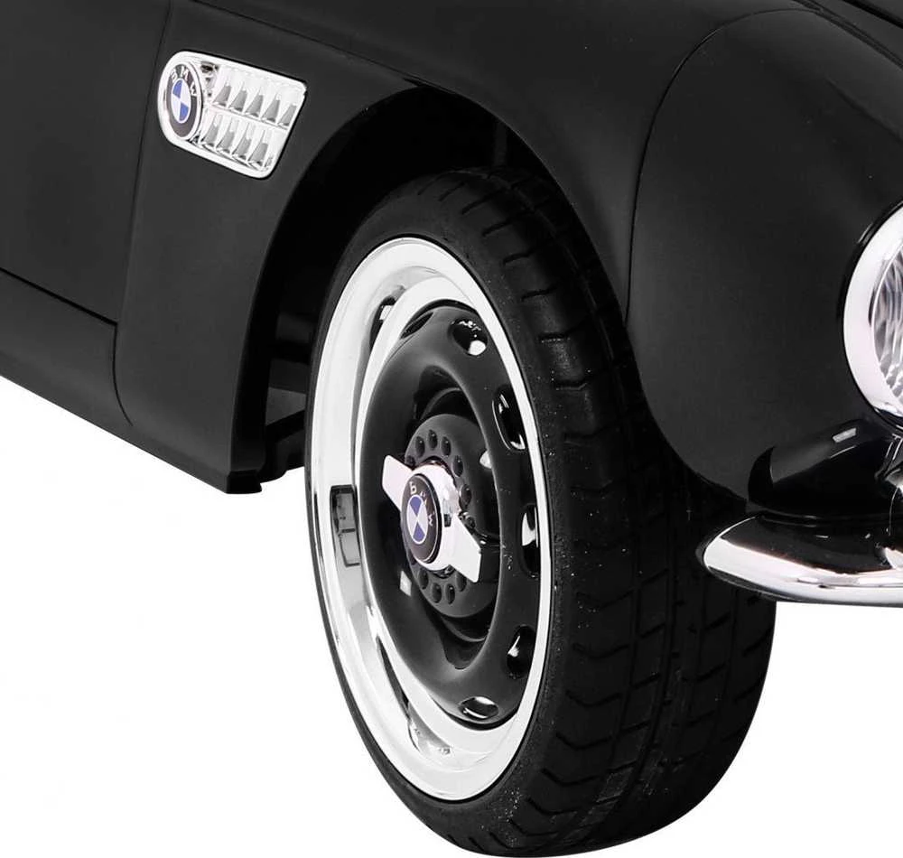 Ramiz Autko BMW 507 Retro elektryczne vaikams Juodas Roadster