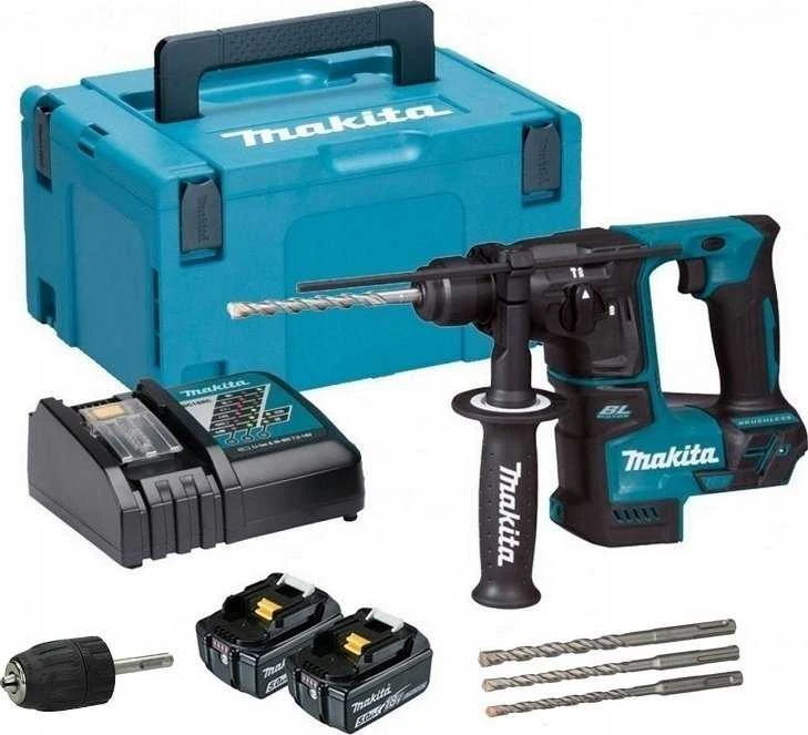 Makita DHR171RAJ akumuliatorinis kombinuotas gręžtuvas