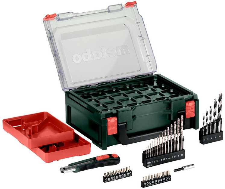 Akumuliatorinis suktuvas-gręžtuvas Metabo PowerMaxx BS Basic; 12 V; 2x2 Ah akum.; + priedai (600080710)