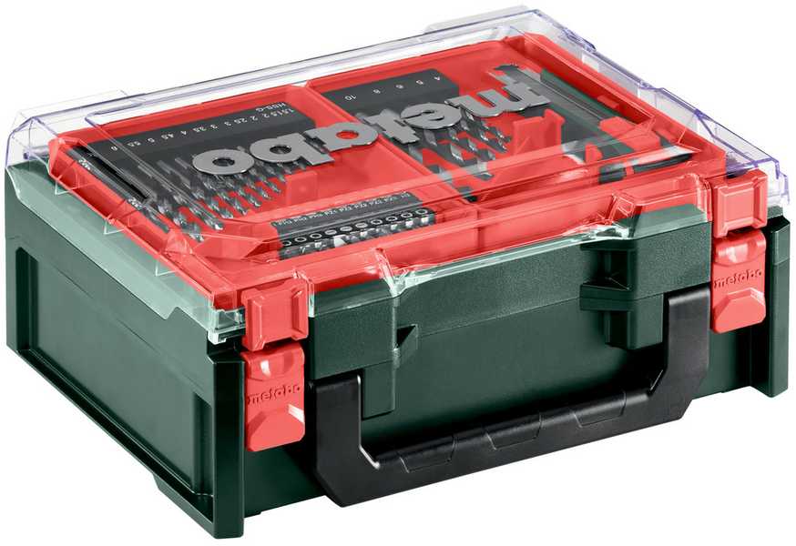 Akumuliatorinis suktuvas-gręžtuvas Metabo PowerMaxx BS Basic; 12 V; 2x2 Ah akum.; + priedai (600080710)