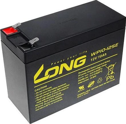„Avacom“ LONG 12V 10AH švino-rūgšties akumuliatoriaus DEEPCYCLE AGM F2 (WP10-12SE)