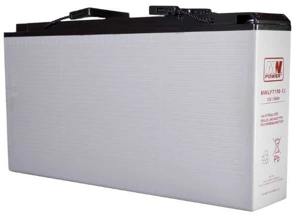 AKUMULIATORIUS 12V/150AH-MWLFT Priekinis kontaktas MW POWER