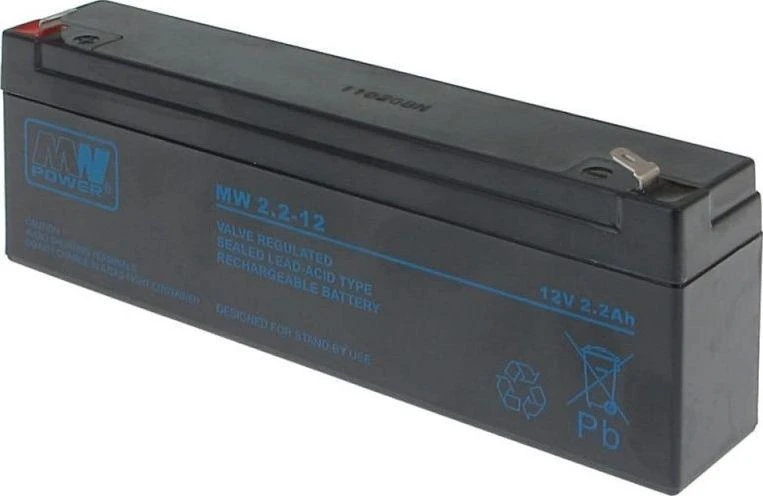 Mikrobangų krosnelė Mw Power MWPower MW 12V 2.2Ah F1(187) AGM akumuliatorius, 6-9 metai
