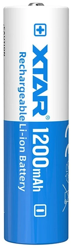 Xtar 1200mAh 3,6V 14500 AA akumuliatorius su PCB