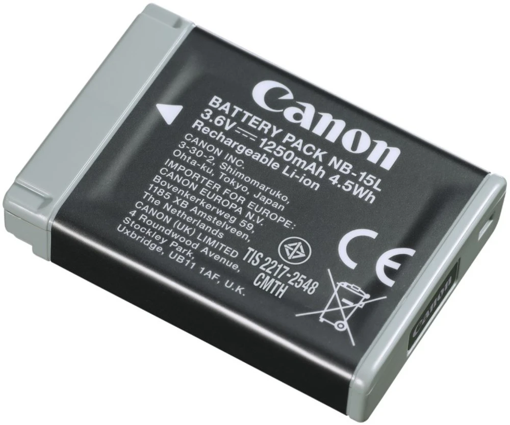 „Canon NB-15L“ baterija