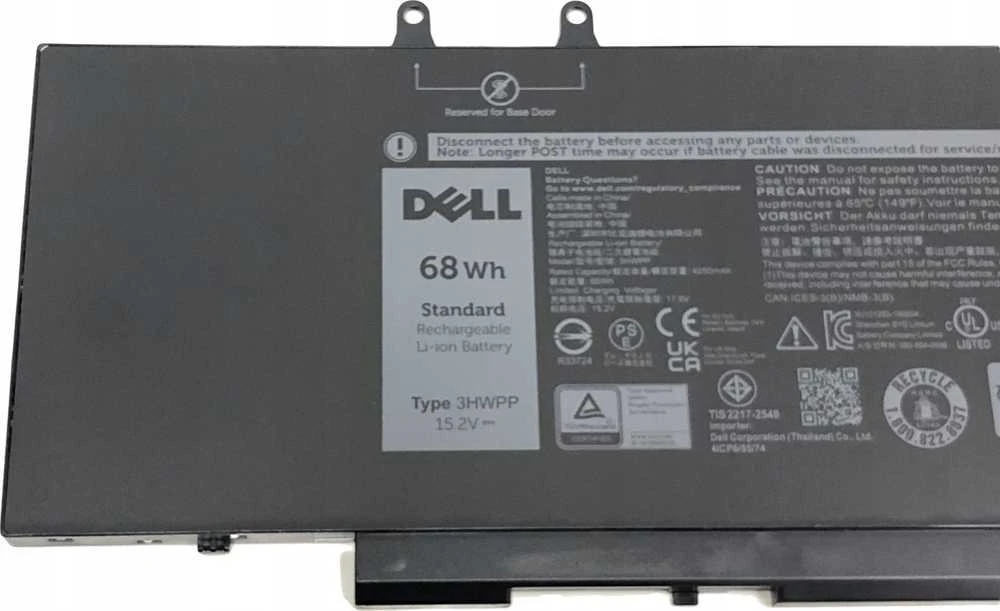 Dell 68Wh 4 Cell Li-Ion (10X1J)