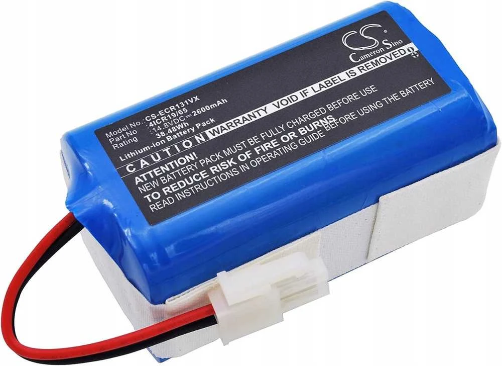 Akumuliatorius Cameron Sino Technology Baterija Ecovacs 4ICR19/65 14,4V 2600mAh Debot CR120, CR130, CEN540, CEN640, DL33, DL44, KK8, V780, X500, X550, N79S