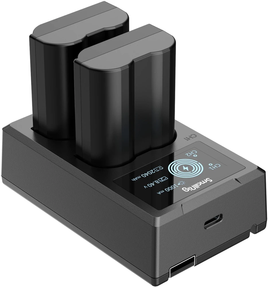 „SmallRig EN-EL15“ fotoaparato akumuliatoriaus ir įkroviklio rinkinys 3820B