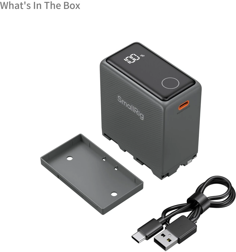 Akumuliatorius Eneride SmallRig USB-C Rechargable Camera Baterija for NP-F970 (5729)