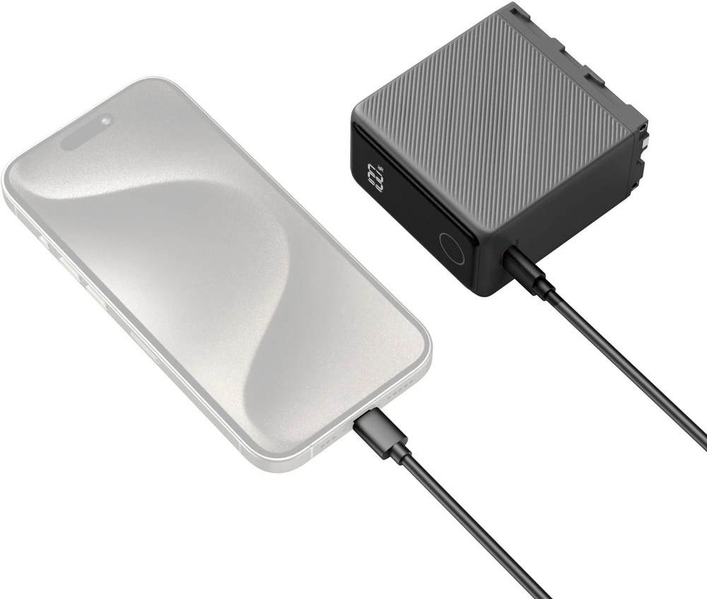 Akumuliatorius Eneride SmallRig USB-C Rechargable Camera Baterija for NP-F970 (5729)