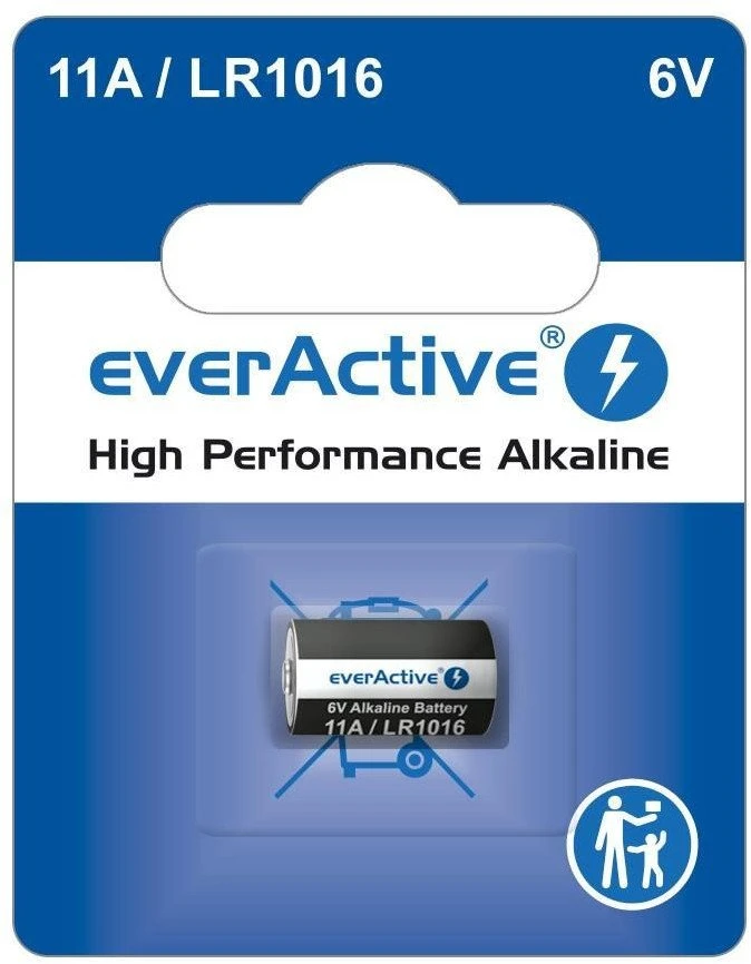 „everactive“ automobilio nuotolinio valdymo pulto baterija 11A LR1016 MN11, blisterinė pakuotė, 1 vnt.