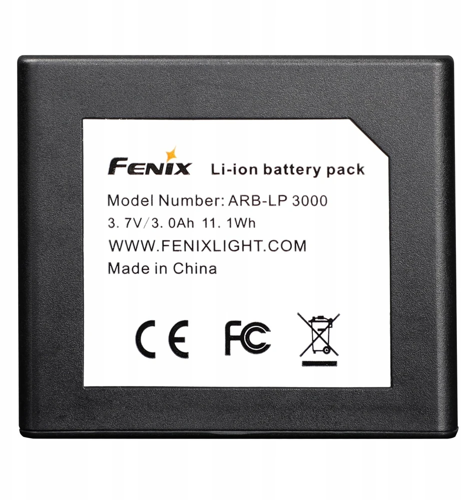 Akumuliatorius Fenix ARB-LP-3000 (3000 mAh 3,7 V)