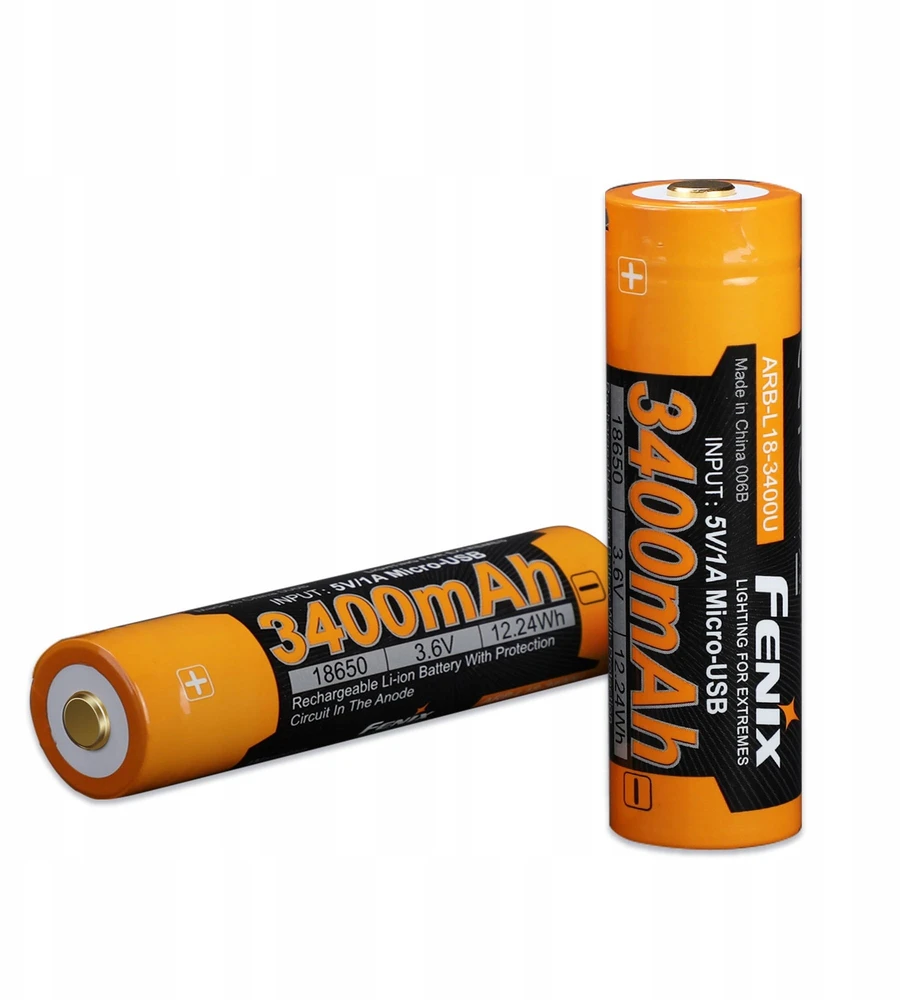 Fenix USB Baterija ARB-L18U (18650 3400mAh 3.6V)