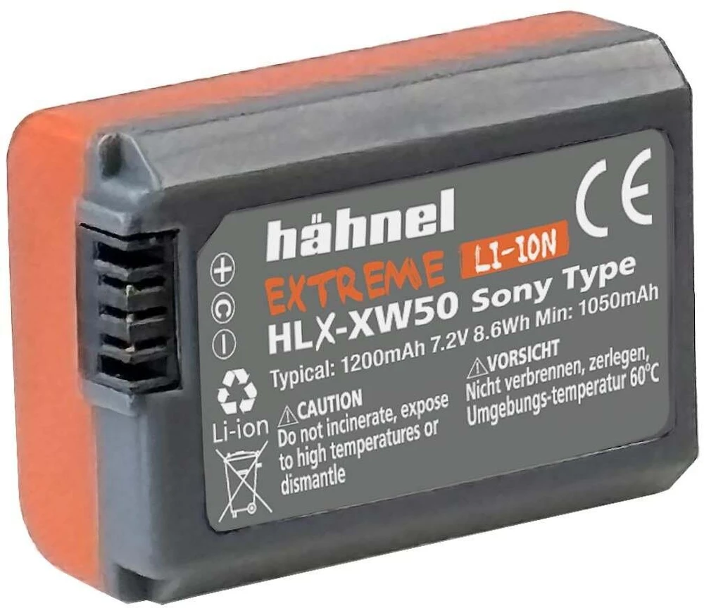 Akumuliatorius Hahnel Hähnel Baterija Extreme Sony HLX-XW50