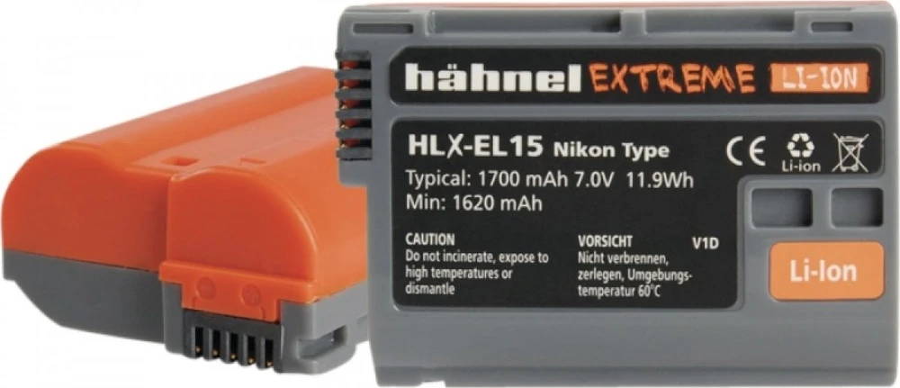 Hahnel H&Auml;HNEL DC BATTERY EXTREME NIKON HLX-EL15HP
