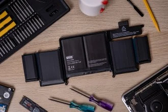Nešiojamo kompiuterio Baterija - Newell A1582 6500mAh MacBook Pro 13 su Įrankiais