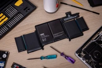 Nešiojamo kompiuterio Baterija - Newell A1582 6500mAh MacBook Pro 13 su Įrankiais
