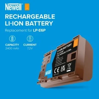 „Newell“ baterija „Canon LP-E6P USB-C“