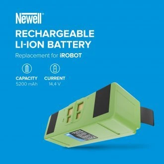 Newell baterija 2130LI, 4374392, 4376392, 4462425, 4502233 skirta iRobot