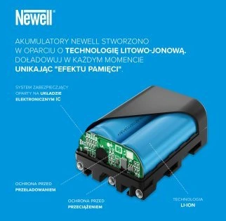 „Newell“ baterija „Canon LP-E6P USB-C“