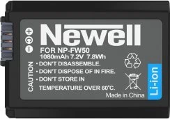 Dviejų kanalų įkroviklio ir NP-FW50 baterijos Newell DL-USB-C rinkinys skirta Sony