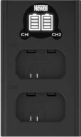 Dviejų kanalų įkroviklio ir NP-FW50 baterijos Newell DL-USB-C rinkinys skirta Sony