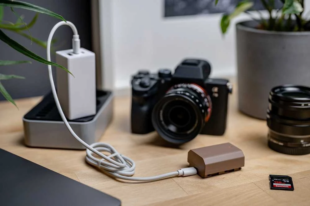 Newell baterija Nikon EN-EL3E USB-C