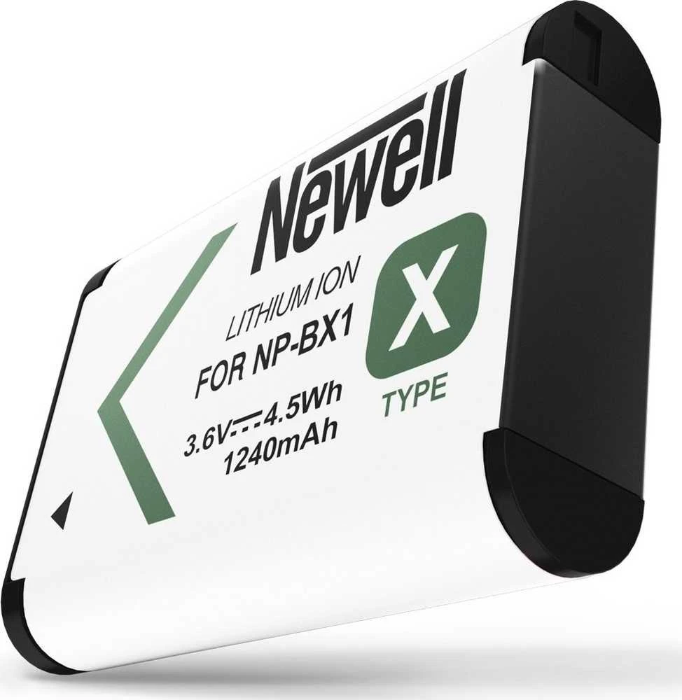 Dviejų kanalų įkroviklio rinkinys ir dvi NP-BX1 baterijos Newell DL-USB-C, skirtos Sony