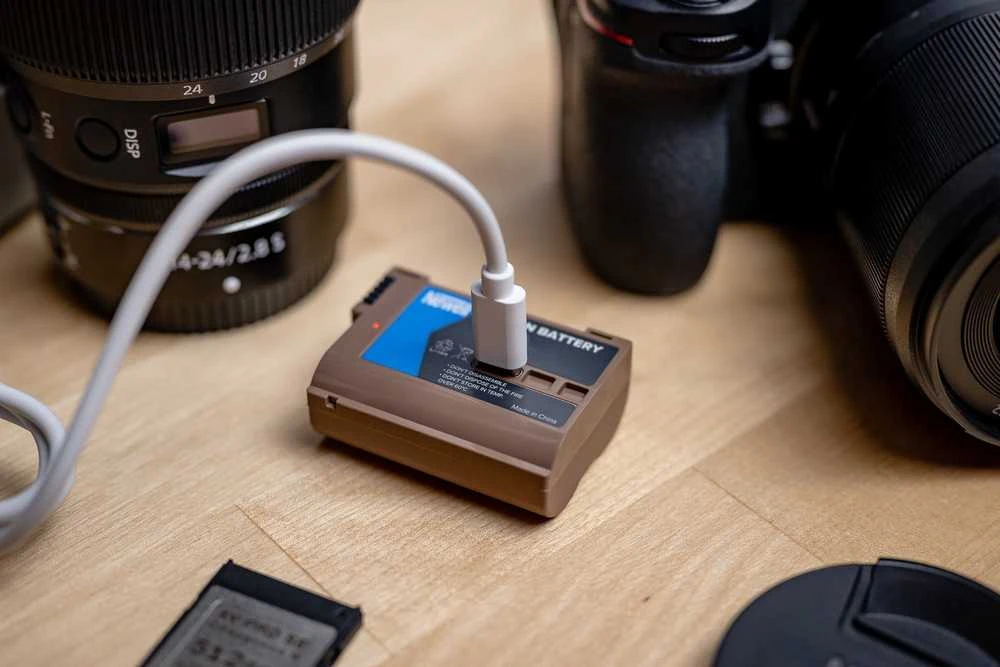 Newell keičiama baterija NP-F770 USB-C, skirta Sony