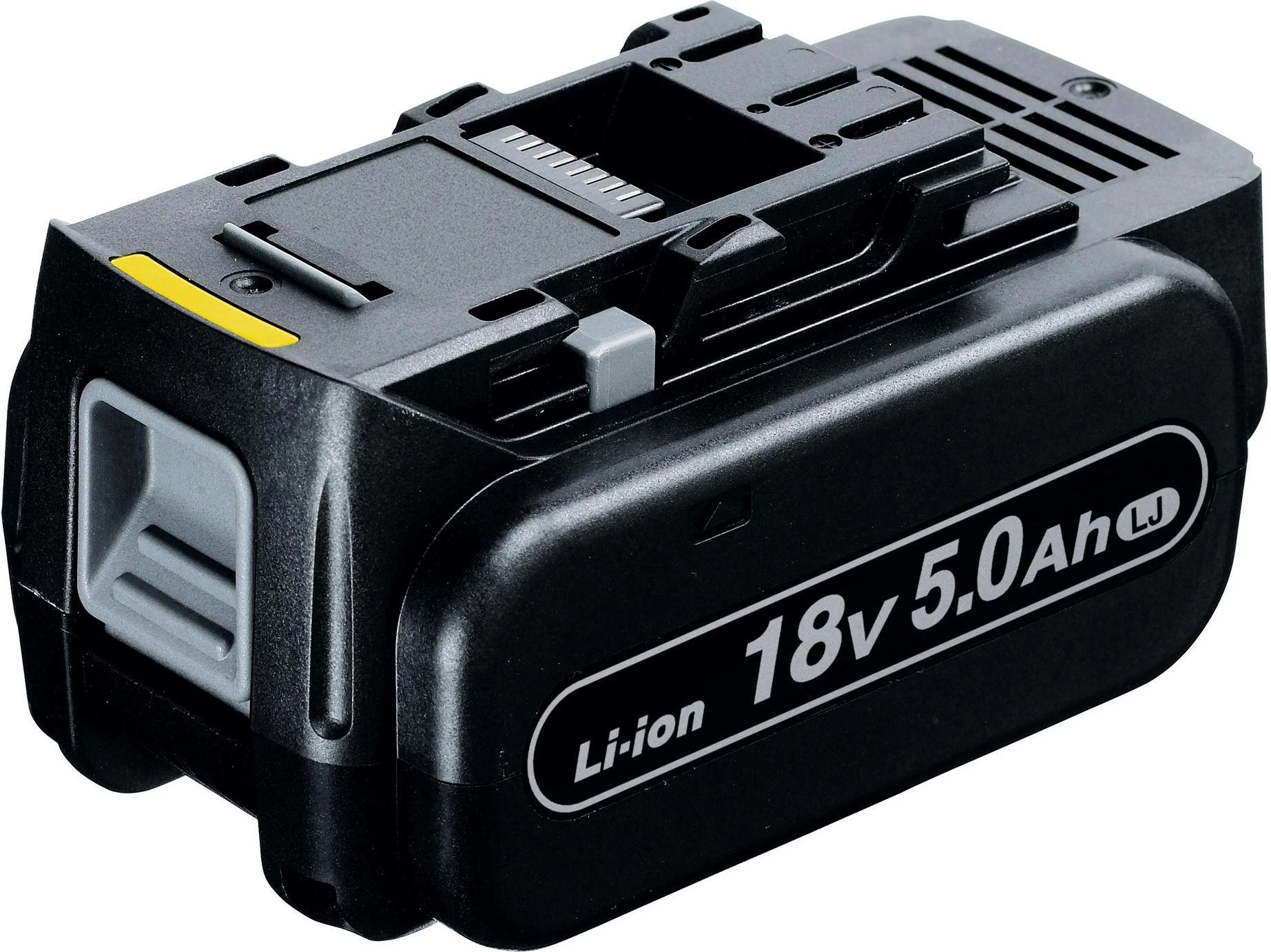 Panasonic 18V 5.0Ah Li-ion akumuliatorius šoninis vaizdas