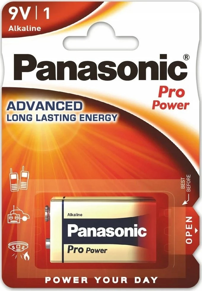 PANASONIC Everyday 6LR61EPS/1B Elementas