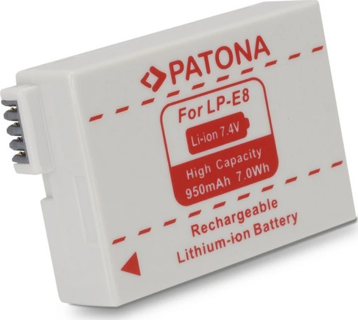 Akumuliatorius Patona PATONA 1077 baterija do aparatu/kamery Litowo-jonowa (Li-Ion) 950 mAh