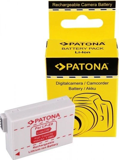 Akumuliatorius Patona PATONA 1077 baterija do aparatu/kamery Litowo-jonowa (Li-Ion) 950 mAh