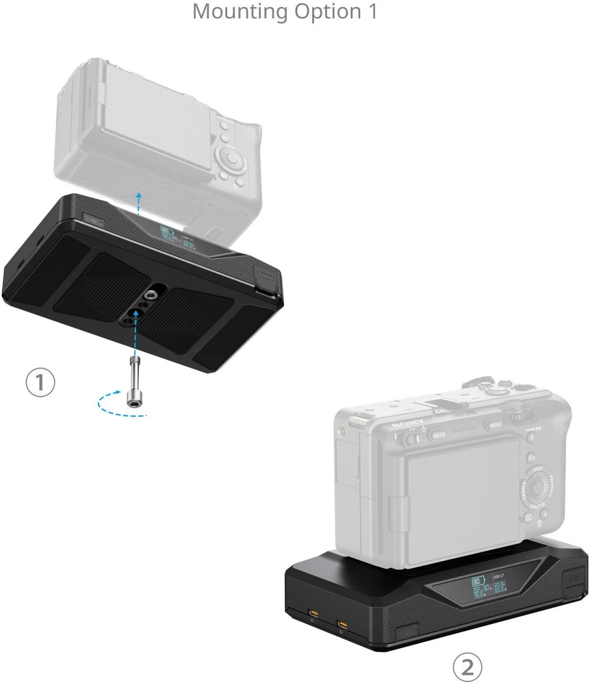 Akumuliatorius SmallRig CB75 Camera Base Baterija (4826)