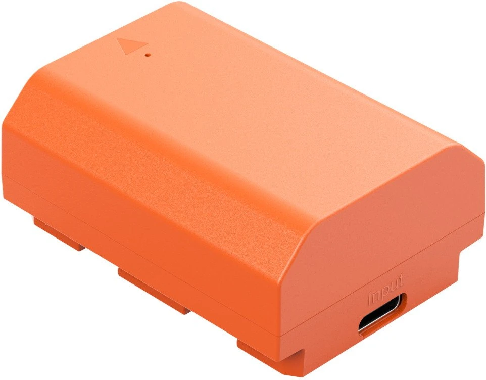 Oranžinis SmallRig 4969 NP-FZ100 USB-C Rechargeable Camera Baterija Oranžinis