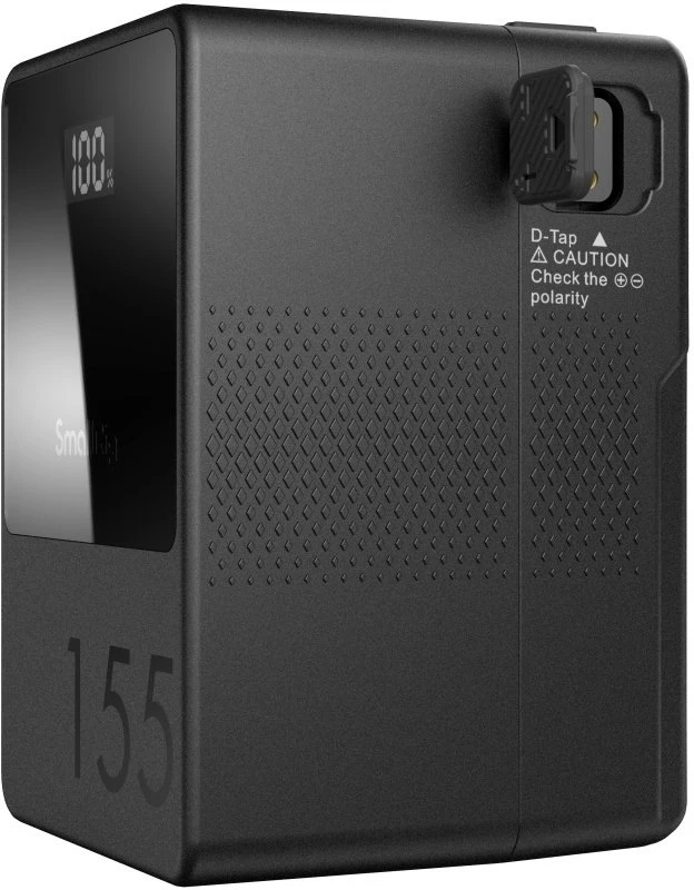 Akumuliatorius SmallRig SmallRig VB155 mini, 10200 mAh, Lithium, Power Delivery 3.0, Programmable Power Supply (PPS), Quick Charge 2.0, Quick Charge 3.0, VOOC 2.0, 14.54 V, 155 W, Juodas