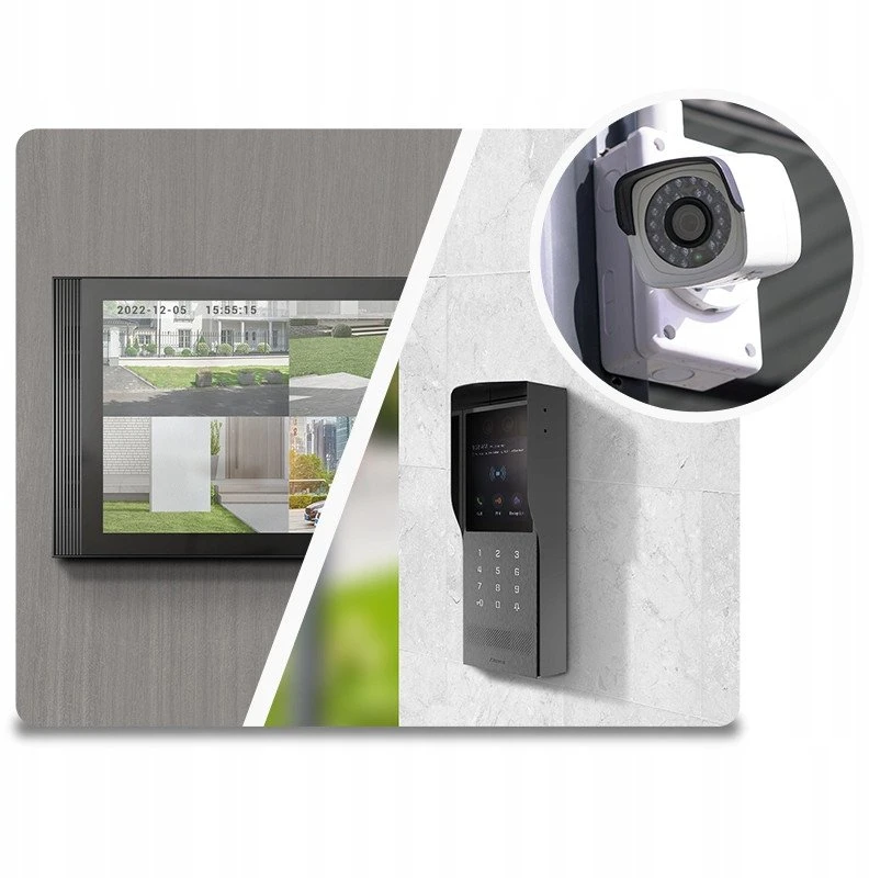 Akuvox AKUVOX S567G 10 colių monitorius, IP Wi-Fi vaizdo domofonas, Android