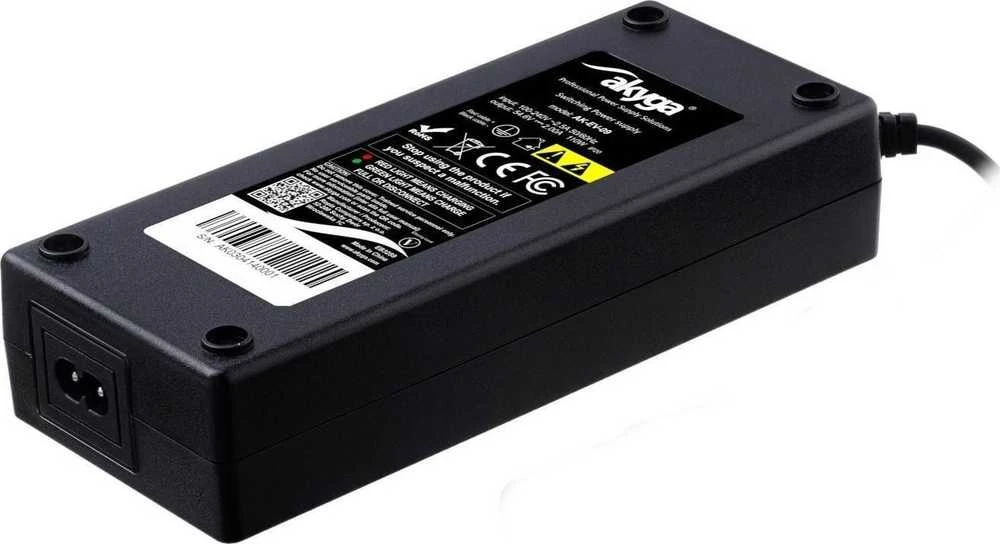Akyga AKYGA Įkroviklis elektromobiliams AK-EV-09 54.6V / 2A 110W be antgalių 1m