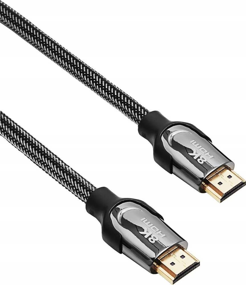 CU 48Gb/s ekranuotas HDMI laidas - 3m - juodas - Akyga AK-HD-30S