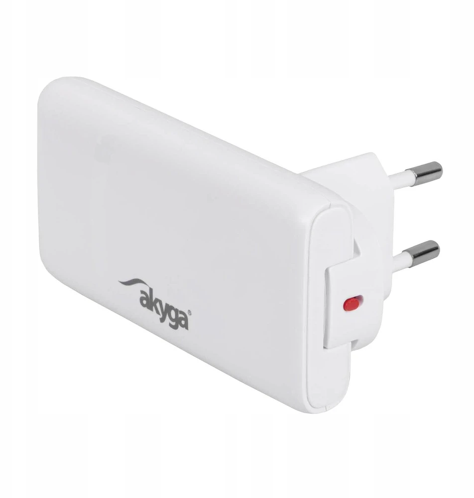 USB C tipo ir USB A tipo maitinimo adapteris - 5-20V/1.35-3A - Akyga AK-CH-31