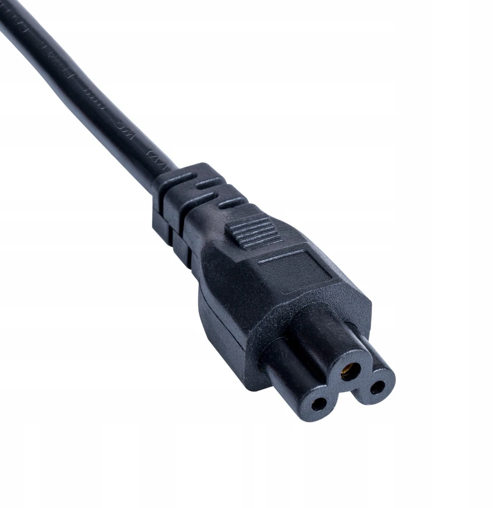 Akyga Varinis maitinimo kabelis Akyga AK-NB-10c koniczynka IEC C5 CEE 7/7 nešiojamajam kompiuteriui 3m