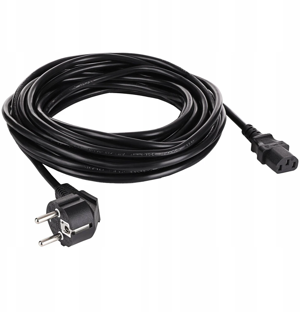 IEC C13 maitinimo laidas - 5 m - Akyga AK-PC-05S