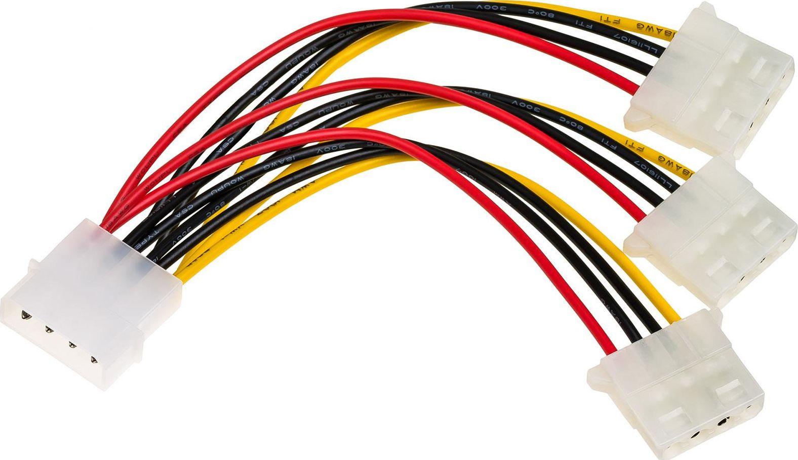 Akyga AKY AK-CA-40 Adapteris Molex /3x Molex