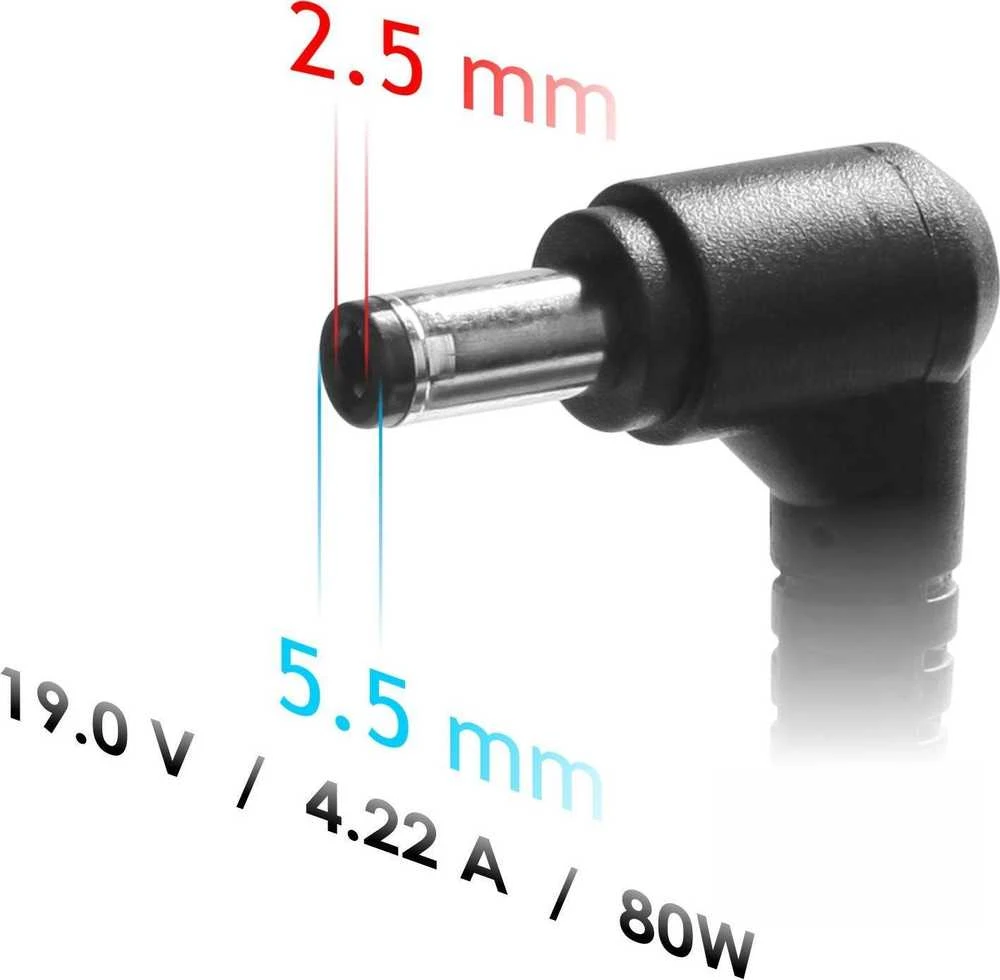 Akyga AK-ND-72 19V / 4.22A 80W 5.5 x 2.5 mm TOSHIBA / ZEBRA 1.2m