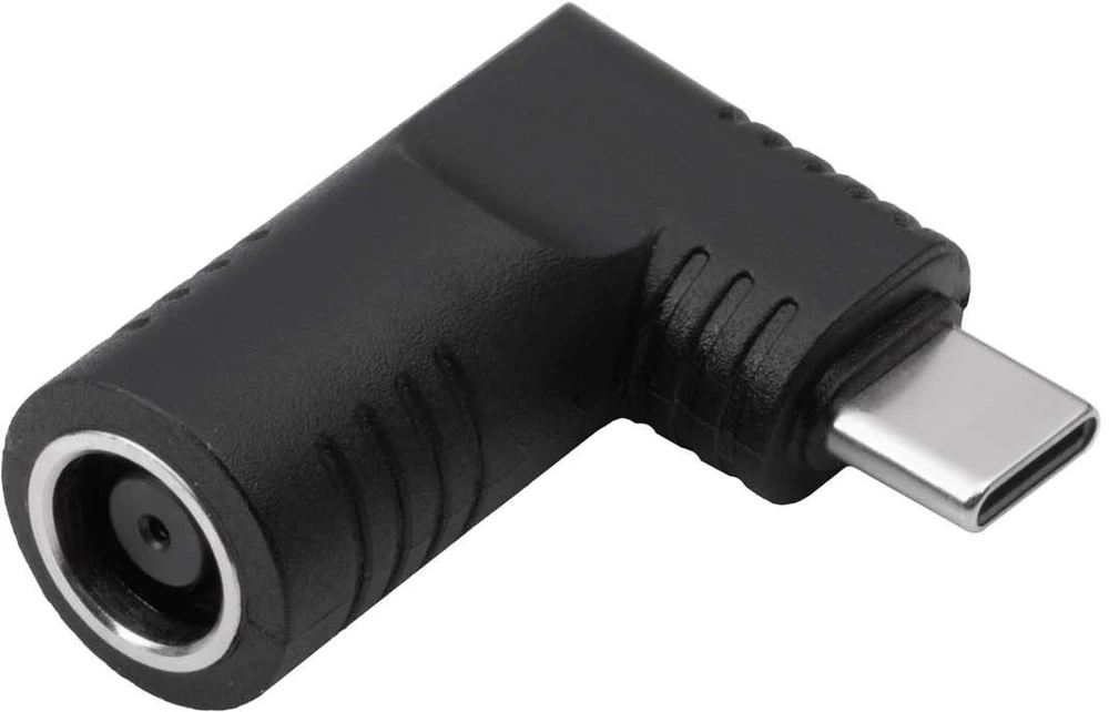 DC 7.9 / 5.5 mm + kištukas į USB Type-C adapteris - universalus maitinimo lizdas - Akyga AK-ND-D01